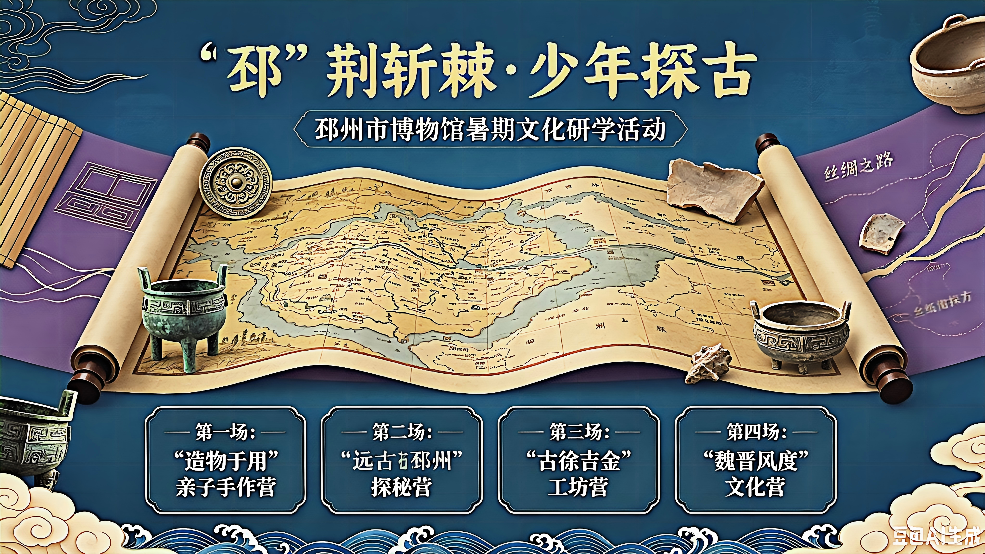 &ldquo;邳&rdquo;荆斩棘・少年探古 | 首场暑期研学营圆满落幕！后续三场免费开放报名